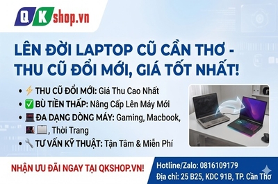 Câu Chuyện Vui Về "Lỗi" Máy Tính Và Bí Kíp Lên Đời Laptop Cũ Cần Thơ Tiết Kiệm Nhất
