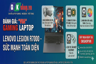 Đánh Giá Lenovo Legion R7000: Laptop Gaming Đáng Mua Nhất Tầm Giá 25 Triệu Năm 2026