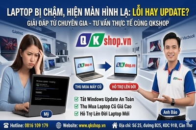 Laptop Bị Chậm, Hiện Lên Màn Hình Lạ Có Phải Bị Lỗi Không? Giải Đáp Từ Chuyên Gia Laptop Cần Thơ