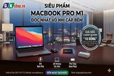 Săn Ngay MacBook Pro M1 Giá "Chạm Đáy" Chỉ Từ "10 Đồng" | Cửa Hàng Laptop Cũ Cần Thơ Uy Tín