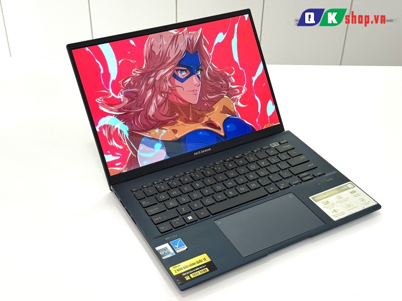 Laptop Asus Zenbook 14 UX3402ZA-KM219W Core I5-1240P /RAM 16GB / SSD 512GB PCIE / 14.0 2.8K OLED