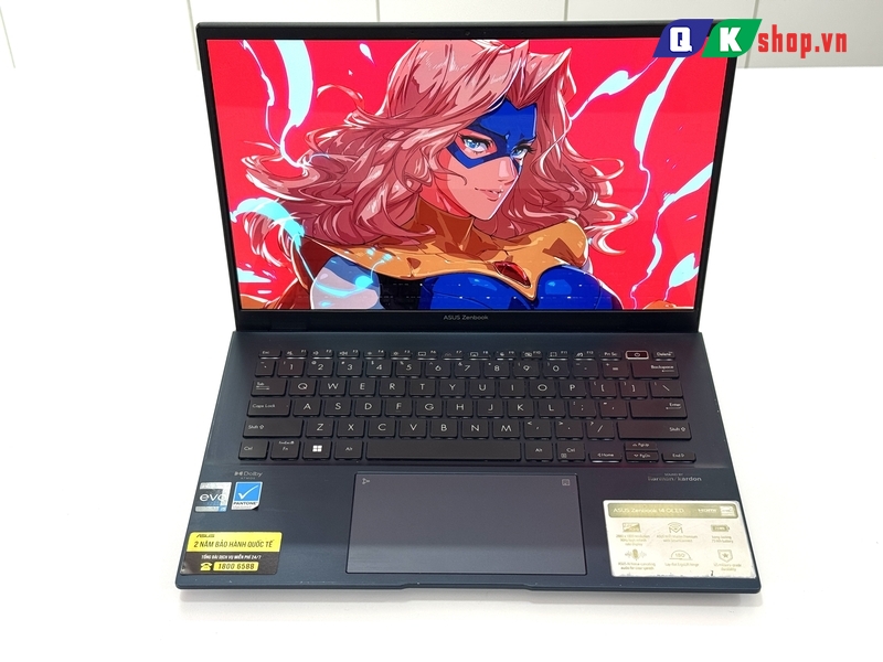 Laptop Asus Zenbook 14 UX3402ZA-KM219W Core I5-1240P /RAM 16GB / SSD 512GB PCIE / 14.0 2.8K OLED