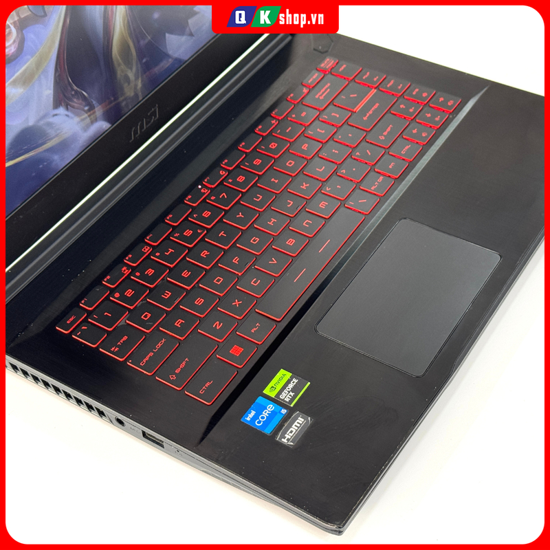 MSI Gaming GF63 11SC Core i5-11400H / Ram 8GB / SSD 512GB / 15.6"FHD / GTX 1650 4GB