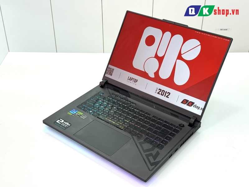 Laptop ASUS ROG Strix G16 G614JU-N3777W Core I7-13650HX / RAM 32GB / SSD 512GB PCIE / 16.0 FHD+ 165Hz/ VGA 6GB RTX4050
