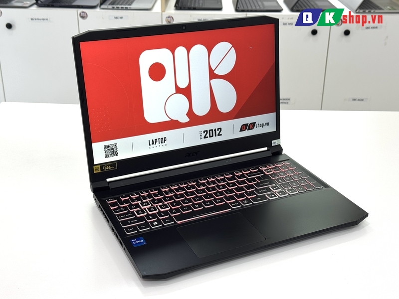 Laptop Gaming Acer Nitro 5 AN515 57 727J Core I7-11800H / RAM 16GB / SSD 512GB PCIE / 15.6FHD 144Hz / VGA 4GB RTX3050Ti