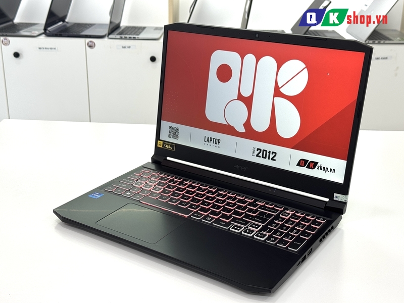 Laptop Gaming Acer Nitro 5 AN515 57 727J Core I7-11800H / RAM 16GB / SSD 512GB PCIE / 15.6FHD 144Hz / VGA 4GB RTX3050Ti