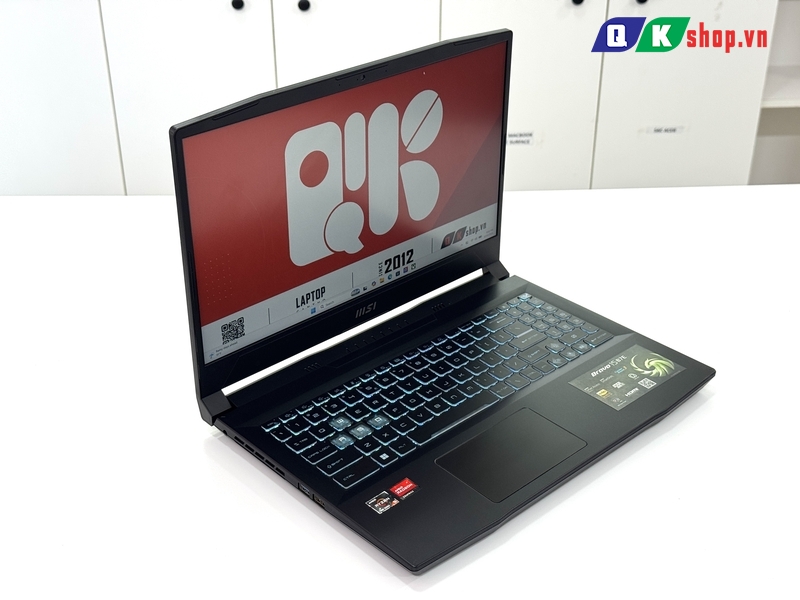Laptop MSI Gaming Bravo 15 B7ED-010VN Ryzen 5-7535HS / RAM 16GB / SSD 512GB PCIE / 15.6 FHD / VGA 4GB RX6550M
