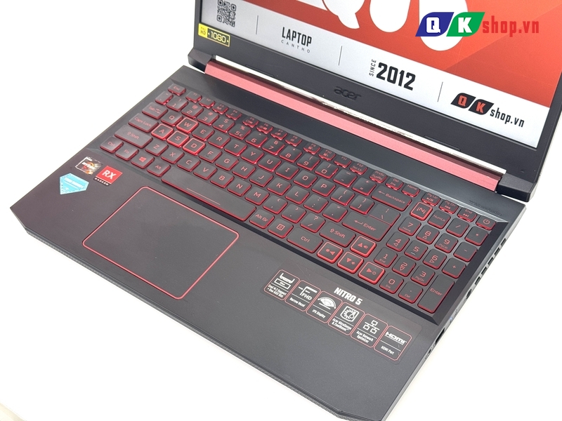 Laptop Acer Nitro 5 AN 515-43-R84R  Ryzen 5 - 3550H / RAM 8GB / SSD 256GB / 15.6" FHD /  RTX 560X 4GB
