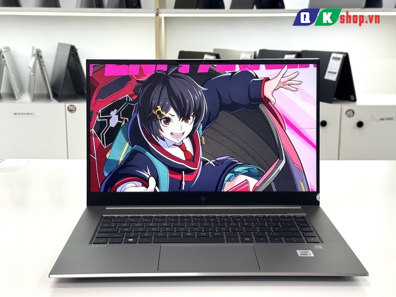 Laptop HP Zbook Studio 15 G7 Mobile Workstation Core i7-10850H / Ram 32GB / SSD 512GB / 15.6" FHD / Quadro T1000