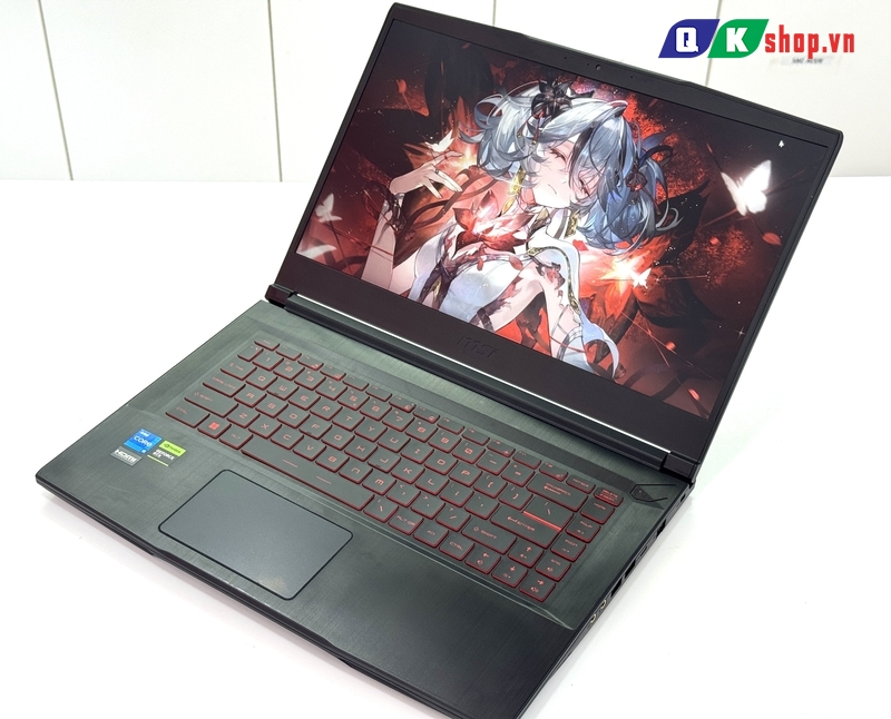 Laptop MSI Gaming GF63 Thin 12UCX 873VN Core i5-12450H / Ram 16GB / SSD 512GB / 15.6" FHD  144hz / RTX 2050 - 4GB