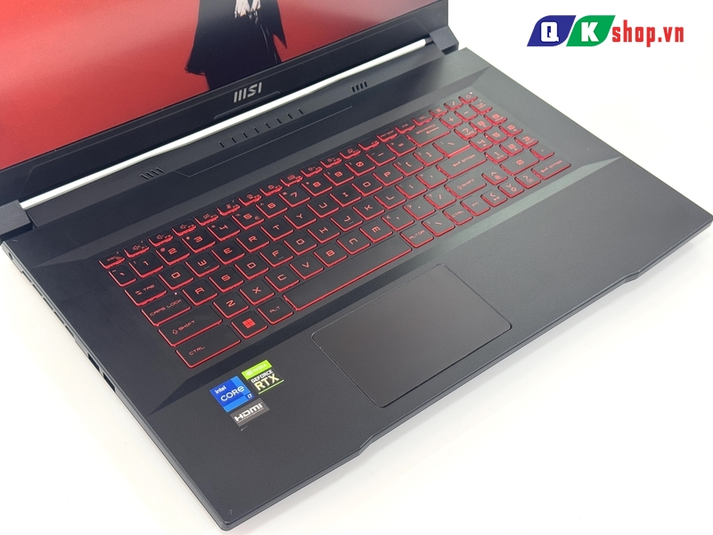 Laptop MSI Katana GF76 12UC-013NZ Core i7 - 12700H / Ram 16GB / SSD 512GB / 17.3" FHD 144Hz / VGA 3050 - 4GB