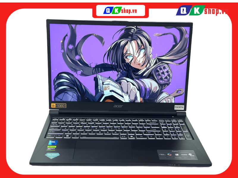 Acer Gaming Aspire 7 A715-59G-79XF Core 7 240H / Ram 16GB / SSD 512GB / RTX 3050 6GB / 15.6" Full HD 144Hz