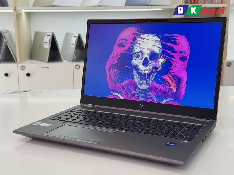 Laptop HP Zbook Fury G8 Core i7-11800H / Ram 16GB / SSD 512GB / Quadro T1200 4GB / 15.6" FHD