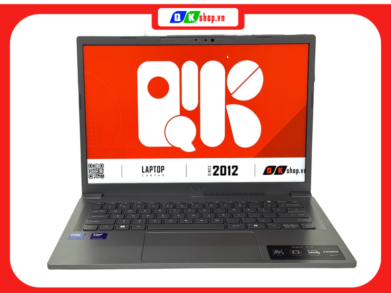 Laptop Acer Aspire 14 AI A14-52M-72FH Core Untra 7 - 256V / Ram 16GB / SSD 1TB / 14" FHD+