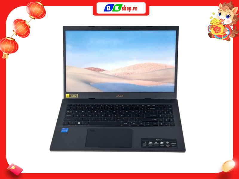 LAPTOP ACER ASPIRE 7 A715-76-57CY Core I5 12450H / Ram 8GB/SSD 512GB / LCD 15.6″ FHD