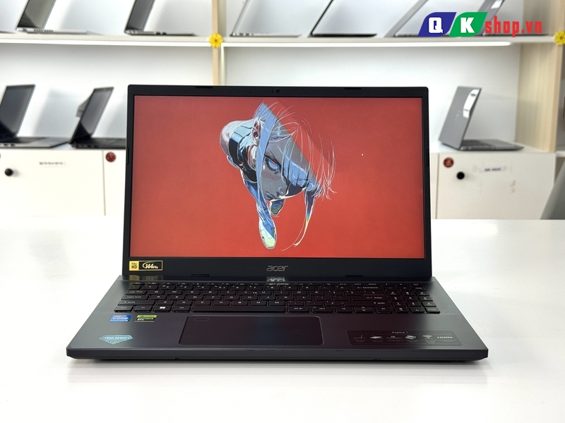 Laptop Acer Aspire 7 A715-76G-5806 Core I5 - 12450H / RAM 16GB / SSD 512GB PCIE / 15.6 FHD 144HZ / VGA 4GB RTX 3050