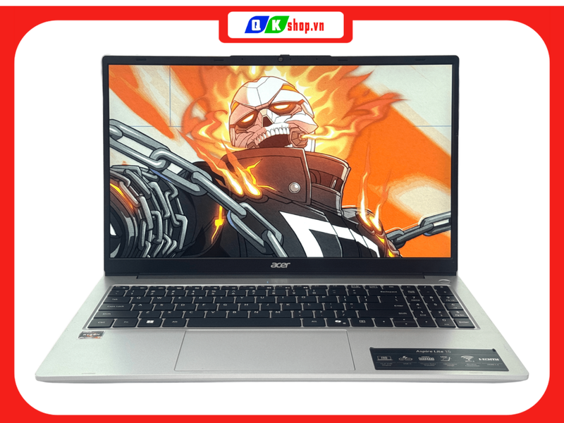 Laptop Acer Aspire Lite 15 AL15-41P-R3QL Ryzen 7 - 5700U / Ram 8GB / SSD 512GB PCIE / 15.6 FHD