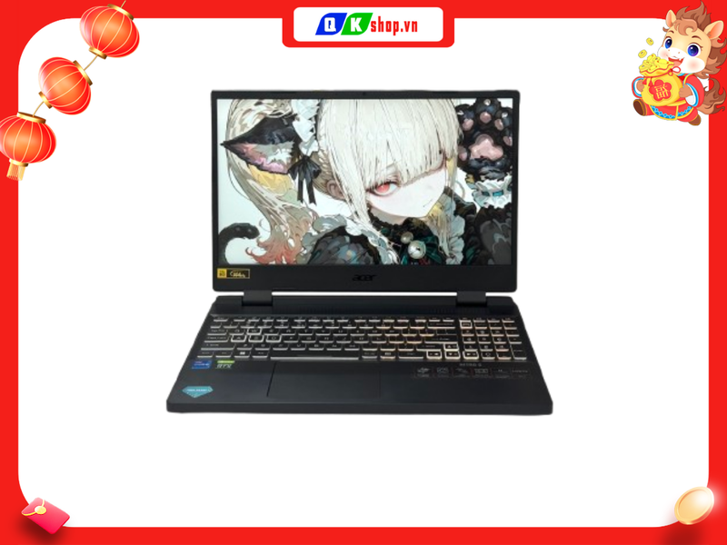 Laptop Acer Gaming Nitro 5 Tiger AN515 58 773Y Core i7 12700H / Ram 16GB / SSD 512GB / 15.6″FHD 144Hz / RTX 3050 Ti 4GB