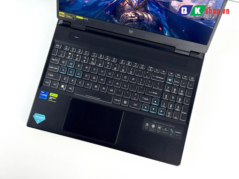 Laptop Acer Gaming Predator Helios Neo 16 PHN16-71 Core i7-13700HX / Ram 16 GB / SSD 512GB / 16″ 2k5 WUXGA 100% sRGB 165Hz / RTX 4050 6GB