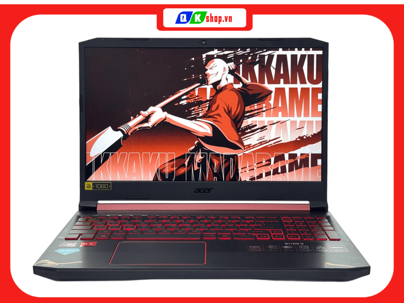 Laptop Acer Nitro 5 AN515-43-R84R Ryzen 5 - 3350H  / Ram 8GB /  SSD 256GB / 15.6" FHD / RX 560X - 4GB