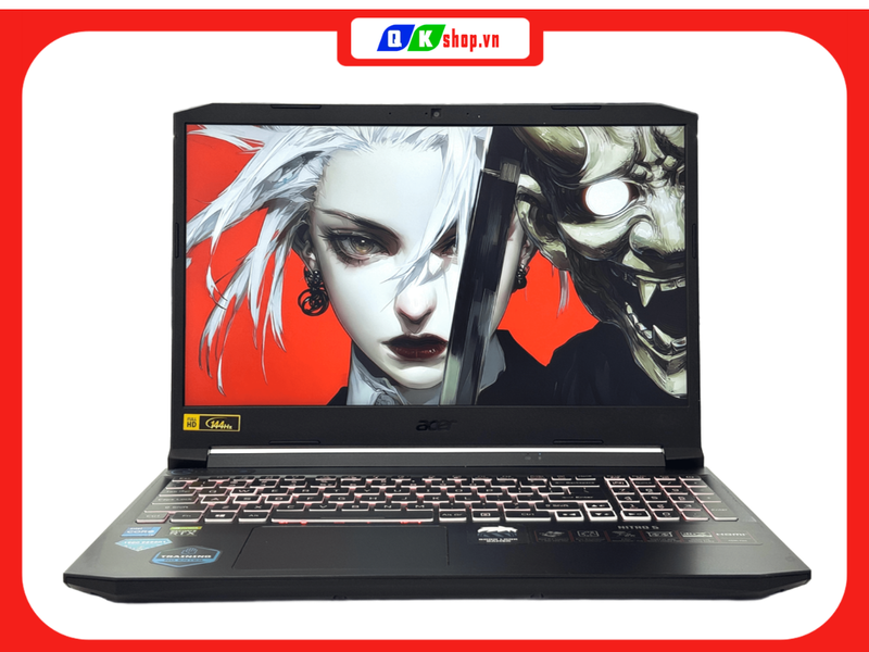 Laptop Acer Nitro 5 Gaming AN515 57 Core I7-11800H / Ram 8 GB / SSD 512GB / 15.6″ Full HD 144Hz / RTX 3050 4 GB