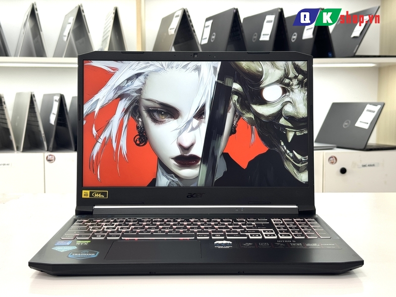 Laptop Acer Nitro 5 Gaming AN515 57 Core I7-11800H / Ram 8 GB / SSD 512GB / 15.6″ Full HD 144Hz / RTX 3050 4 GB