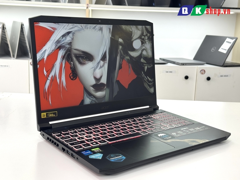 Laptop Acer Nitro 5 Gaming AN515 57 Core I7-11800H / Ram 8 GB / SSD 512GB / 15.6″ Full HD 144Hz / RTX 3050 4 GB