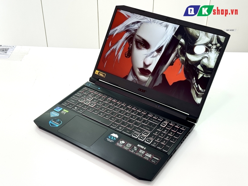 Laptop Acer Nitro 5 Gaming AN515 57 Core I7-11800H / Ram 8 GB / SSD 512GB / 15.6″ Full HD 144Hz / RTX 3050 4 GB