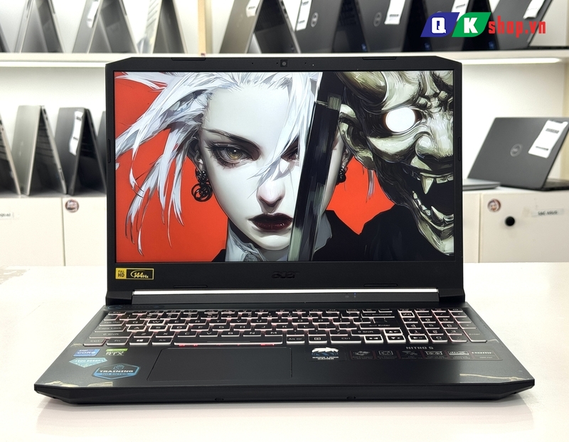 Laptop Acer Nitro 5 Gaming AN515 57 Core I7-11800H / Ram 8 GB / SSD 512GB / 15.6″ Full HD 144Hz / RTX 3050 4 GB