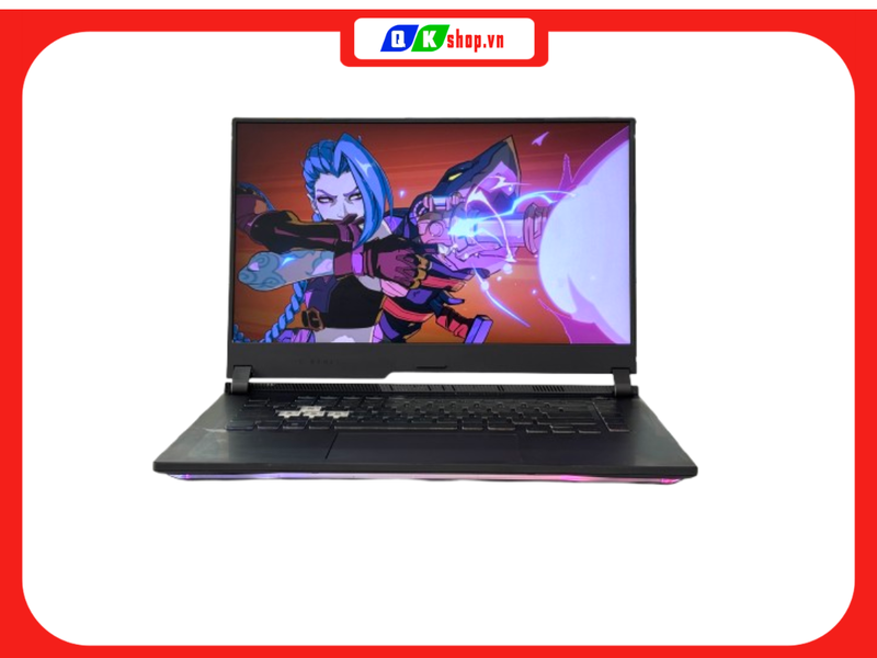 Laptop ASUS Gaming Rog Strix G15 G513IH HN015W R7 - 4800H / Ram 16GB /SSD  512GB PCIE / 15.6 IPS 144Hz / VGA 4GB GTX1650