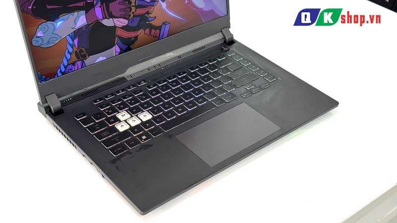 Laptop ASUS Gaming Rog Strix G15 G513IH HN015W R7 - 4800H / Ram 16GB /SSD  512GB PCIE / 15.6 IPS 144Hz / VGA 4GB GTX1650