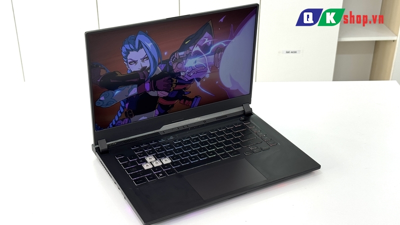 Laptop ASUS Gaming Rog Strix G15 G513IH HN015W R7 - 4800H / Ram 16GB /SSD  512GB PCIE / 15.6 IPS 144Hz / VGA 4GB GTX1650
