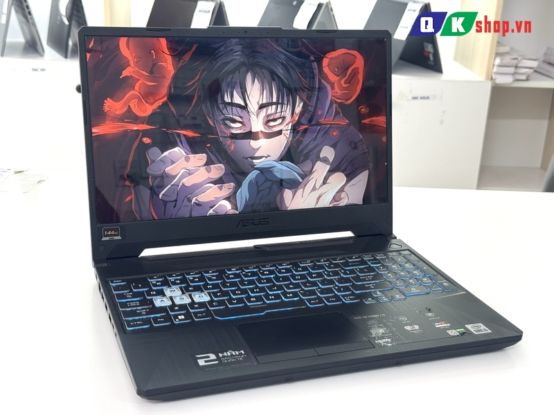 Laptop ASUS Gaming TUF FX506LHB-HN188W Core i5 10300H / Ram 8GB / SSD 512GB / 15.6"FHD 144Hz / GTX1650 4GB