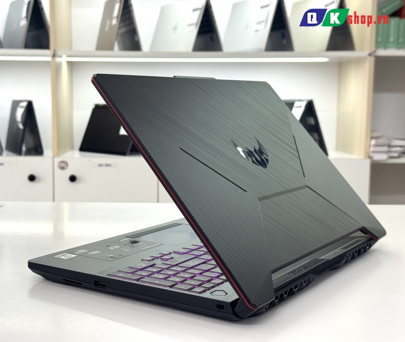 Laptop ASUS Gaming TUF FX506LHB-HN188W Core i5 10300H / Ram 8GB / SSD 512GB / 15.6"FHD 144Hz / GTX1650 4GB