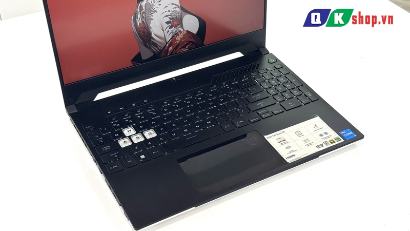 Laptop ASUS TUF DASH Gaming F15 FX517ZC-HN079W Core I5-12450H / Ram 16GB / SSD 512GB PCIE / 15.6 FHD 144HZ / VGA 4GB RTX3050