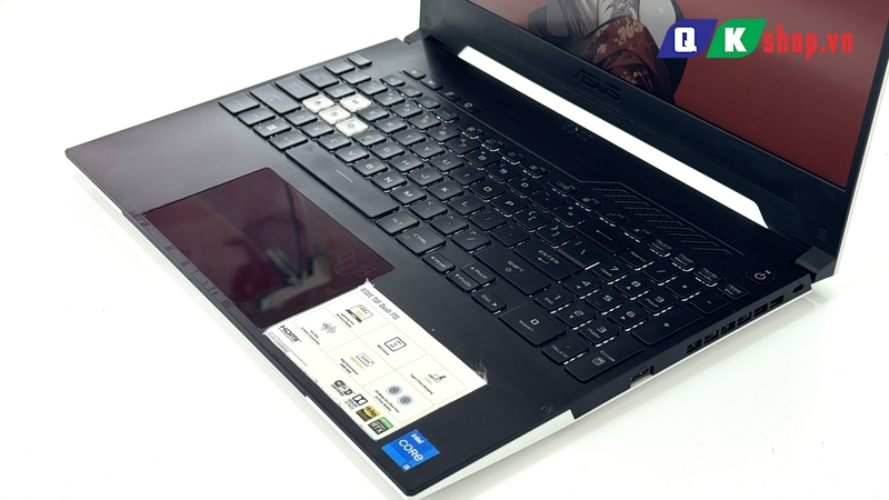 Laptop ASUS TUF DASH Gaming F15 FX517ZC-HN079W Core I5-12450H / Ram 16GB / SSD 512GB PCIE / 15.6 FHD 144HZ / VGA 4GB RTX3050
