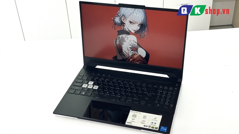 Laptop ASUS TUF DASH Gaming F15 FX517ZC-HN079W Core I5-12450H / Ram 16GB / SSD 512GB PCIE / 15.6 FHD 144HZ / VGA 4GB RTX3050