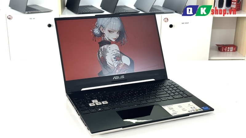 Laptop ASUS TUF DASH Gaming F15 FX517ZC-HN079W Core I5-12450H / Ram 16GB / SSD 512GB PCIE / 15.6 FHD 144HZ / VGA 4GB RTX3050
