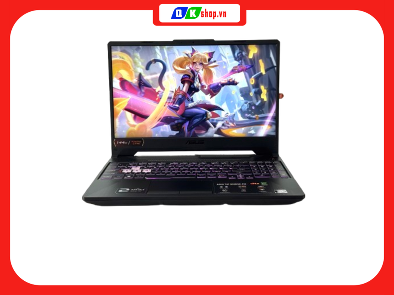 Laptop ASUS TUF Gaming A15 FA506NC-HN011W Ryzen 5-7535HS / Ram 8GB / SSD 512GB PCIE / 15.6 FHD 144HZ /  VGA 4GB RTX3050