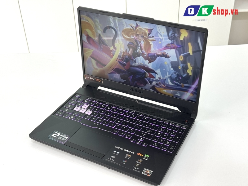 Laptop ASUS TUF Gaming A15 FA506NC-HN011W Ryzen 5-7535HS / Ram 8GB / SSD 512GB PCIE / 15.6 FHD 144HZ /  VGA 4GB RTX3050