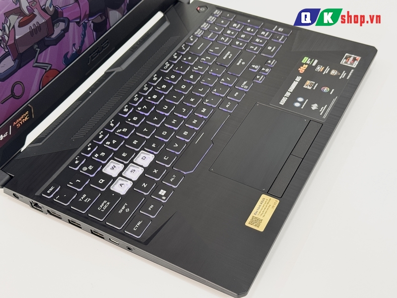 Laptop ASUS TUF Gaming A15 FA506NCG - HN184W Ryzen 7 - 7445HS / Ram 16GB/ SSD 512GB PCIE / 15.6 FHD 144HZ / VGA 4GB RTX3050