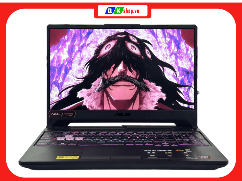 Laptop ASUS TUF Gaming A15 FA506NCG-HN329W Ryzen 7 - 8845HS / Ram 16GB / SSD 512GB PCIE  / 15.6 FHD 144HZ / VGA 4GB RTX3050