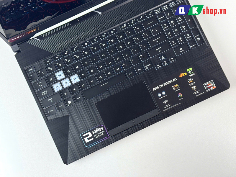 Laptop Asus TUF Gaming A15 FA506NFR – HN113W – Ryzen 7-7435HS / Ram 16GB / SSD 512GB / 15.6″ FHD 144Hz /GTX 2050 4GB