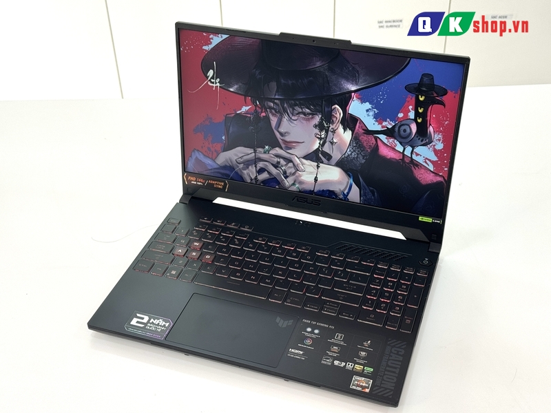 Laptop ASUS TUF Gaming A15 FA507NU-LP131W R5-7535HS / Ram 16GB / SSD 512GB PCIE / 15.6 FHD 144Hz / VGA 6GB RTX4050