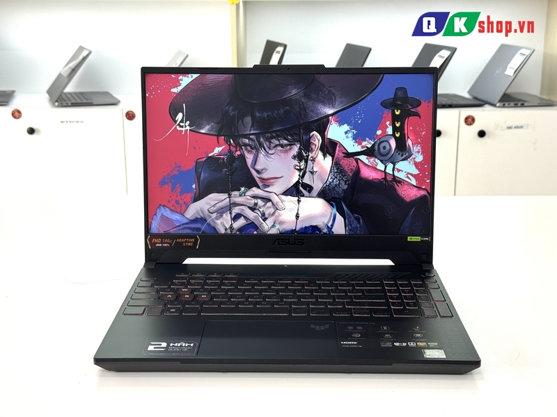 Laptop ASUS TUF Gaming A15 FA507NU-LP131W R5-7535HS / Ram 16GB / SSD 512GB PCIE / 15.6 FHD 144Hz / VGA 6GB RTX4050