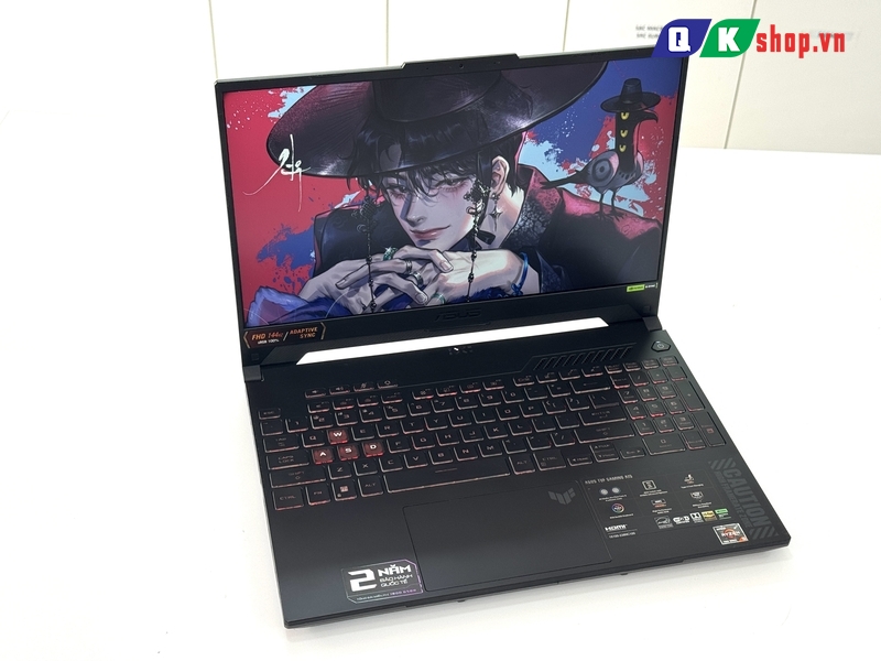 Laptop ASUS TUF Gaming A15 FA507NU-LP131W R5-7535HS / Ram 16GB / SSD 512GB PCIE / 15.6 FHD 144Hz / VGA 6GB RTX4050