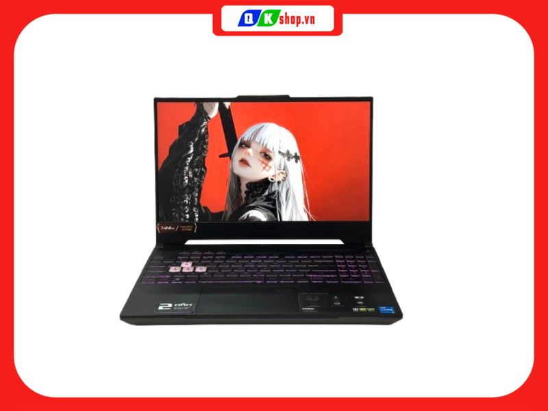 Laptop ASUS TUF Gaming A15 FA507RE-HN007W Ryzen 7 - 6800H / Ram 8GB / SSD 512GB PCIE / 15.6 FHD 144Hz / RTX 3050 TI 4GB