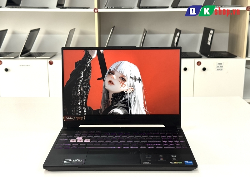 Laptop ASUS TUF Gaming A15 FA507RE-HN007W Ryzen 7 - 6800H / Ram 8GB / SSD 512GB PCIE / 15.6 FHD 144Hz / RTX 3050 TI 4GB
