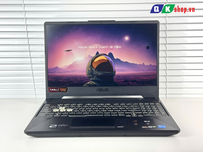 Laptop ASUS TUF Gaming F15 FX506HC - HN144W Core I5-11400H / 8GB / 512GB PCIE / 15.6 FHD 144HZ / VGA 4GB RTX3050