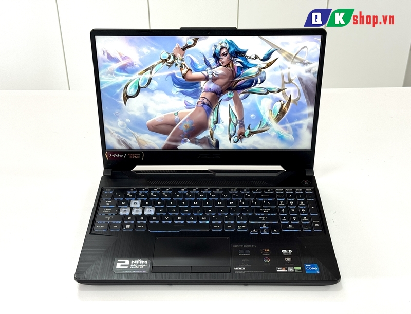 Laptop Asus TUF Gaming F15 FX506HF Core i5 11400H / Ram 8GB / SSD 512GB  / 15.6 "FHD 144Hz / 4GB RTX 2050